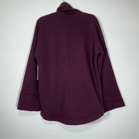 NWT Athleta Women’s Cozy Karma Funnel Neck Oversized Sweatshirt Size XS - Picture 3 of 16